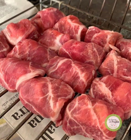 Bombette, die gegrillten Fleischröllchen des Valle d'Itria
