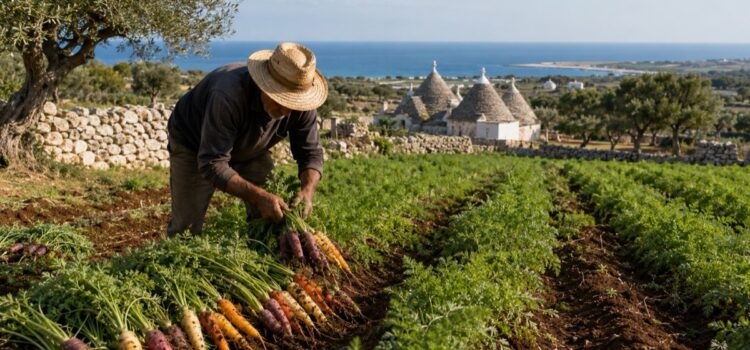 Die Karotte von Polignano, ein Slow-Food-Presidio