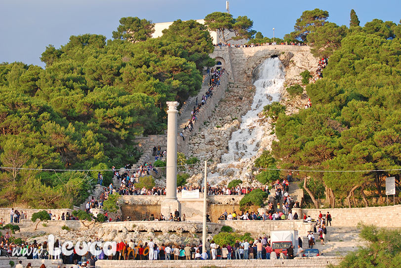 Der monumentale Wasserfall von Santa Maria di Leuca
