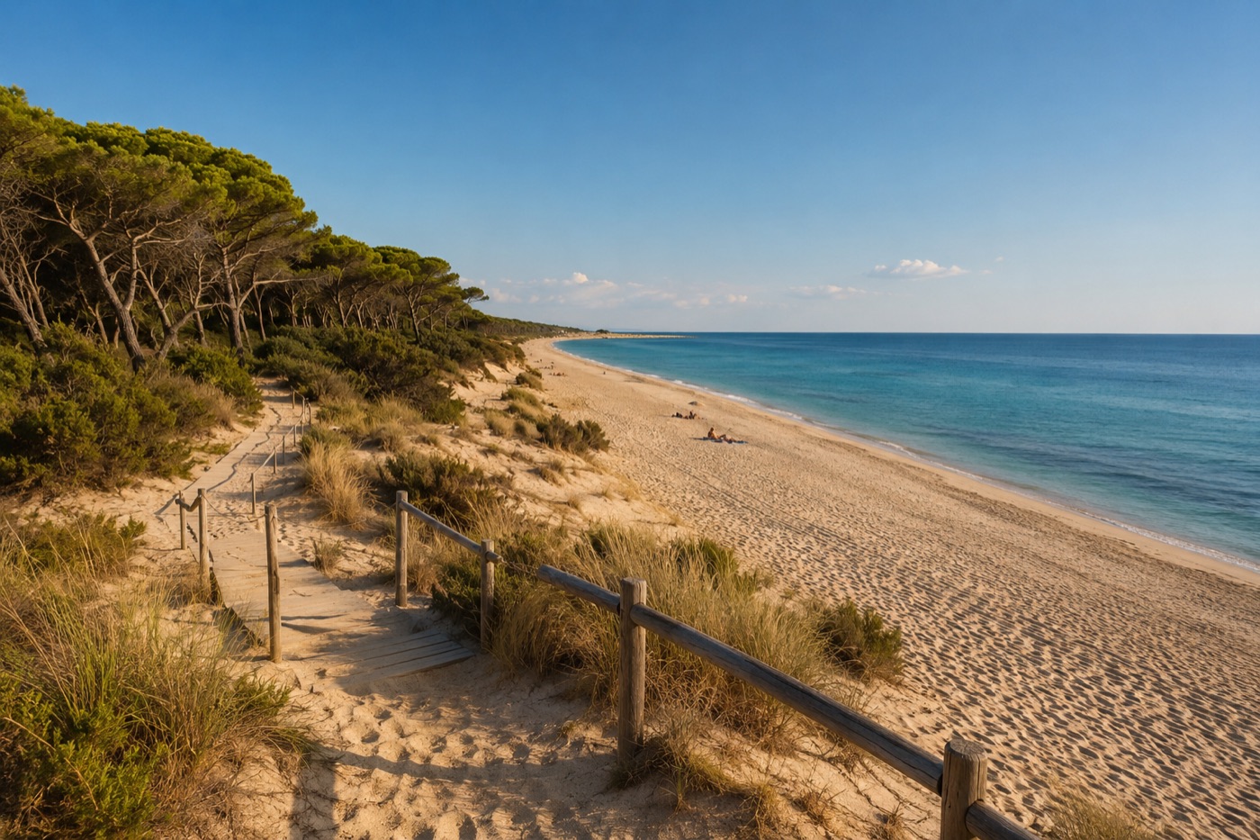 Der Strand von Castellaneta Marina