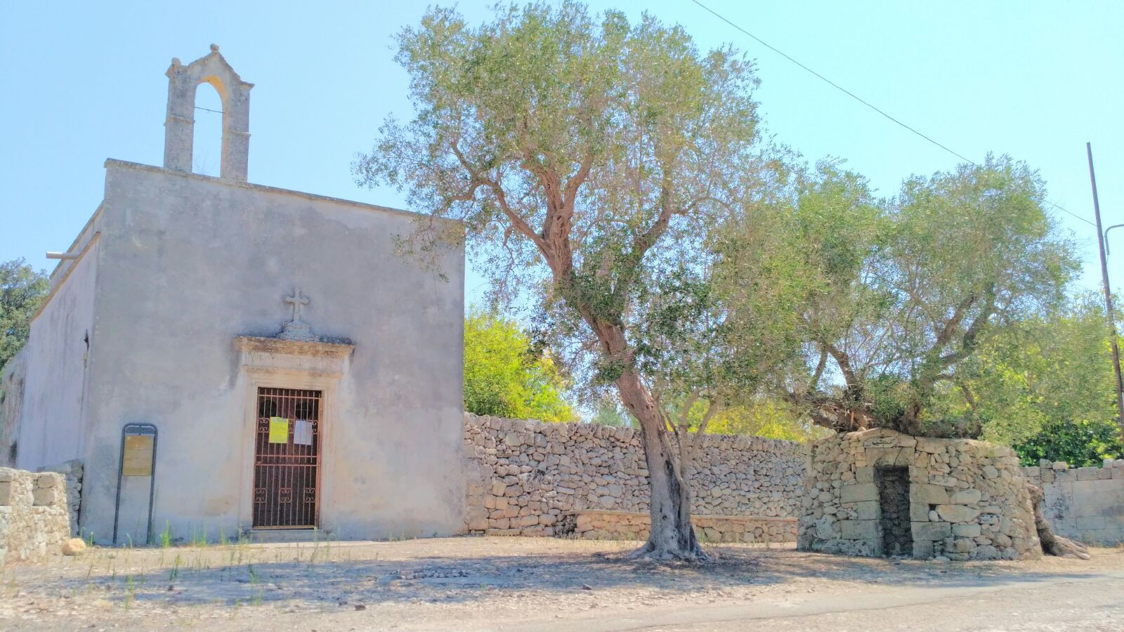 Die Kirche San Vito in Calimera, im griechischsprachigen Salento