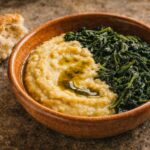Saubohnenpüree mit Zichorie