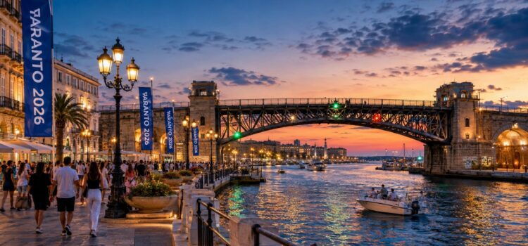 Die Drehbrücke von Taranto, Mittelmeerspiele 2026