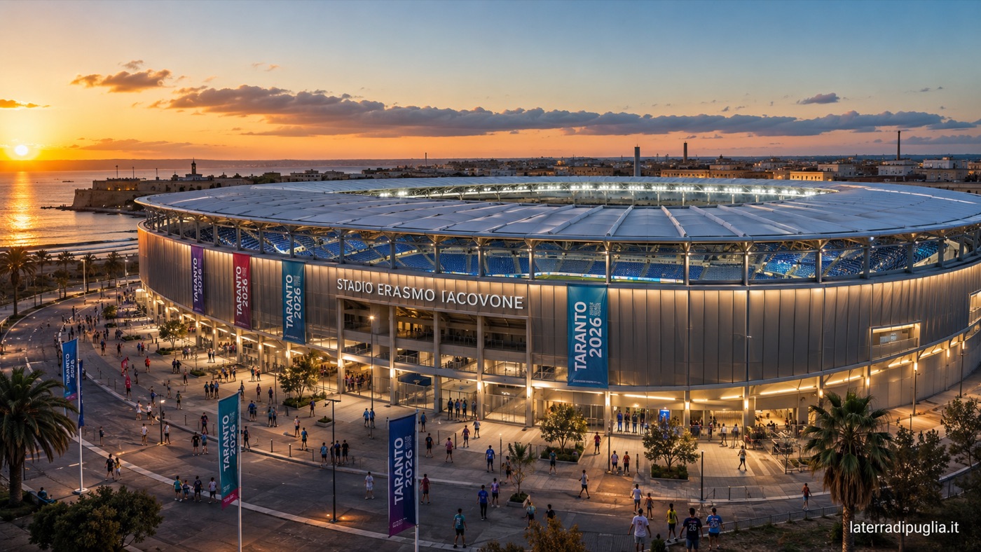Das Stadion Erasmo Iacovone in Taranto