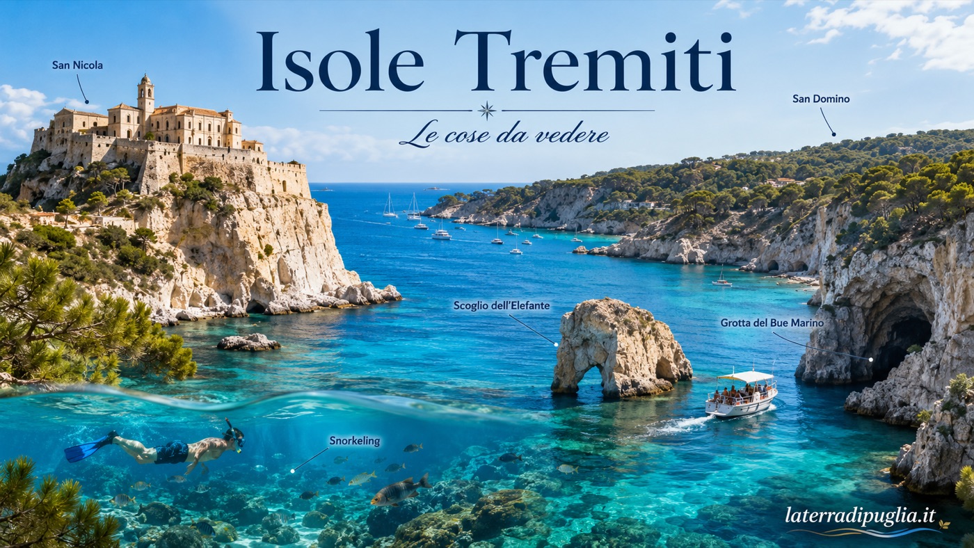 Die Tremiti-Inseln vor der Küste des Gargano
