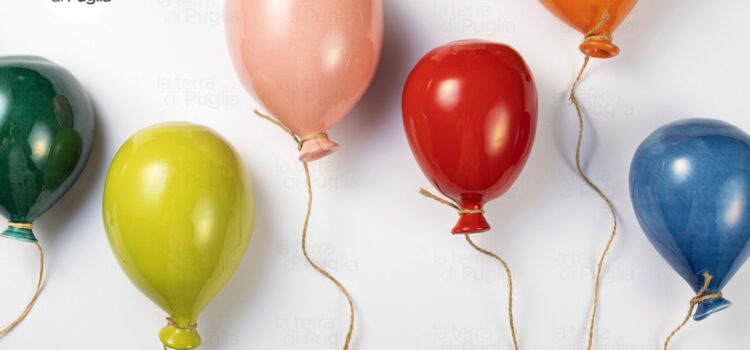 Handgefertigte Keramik-Ballons aus Apulien Handgefertigte Keramik-Ballons aus Apulien