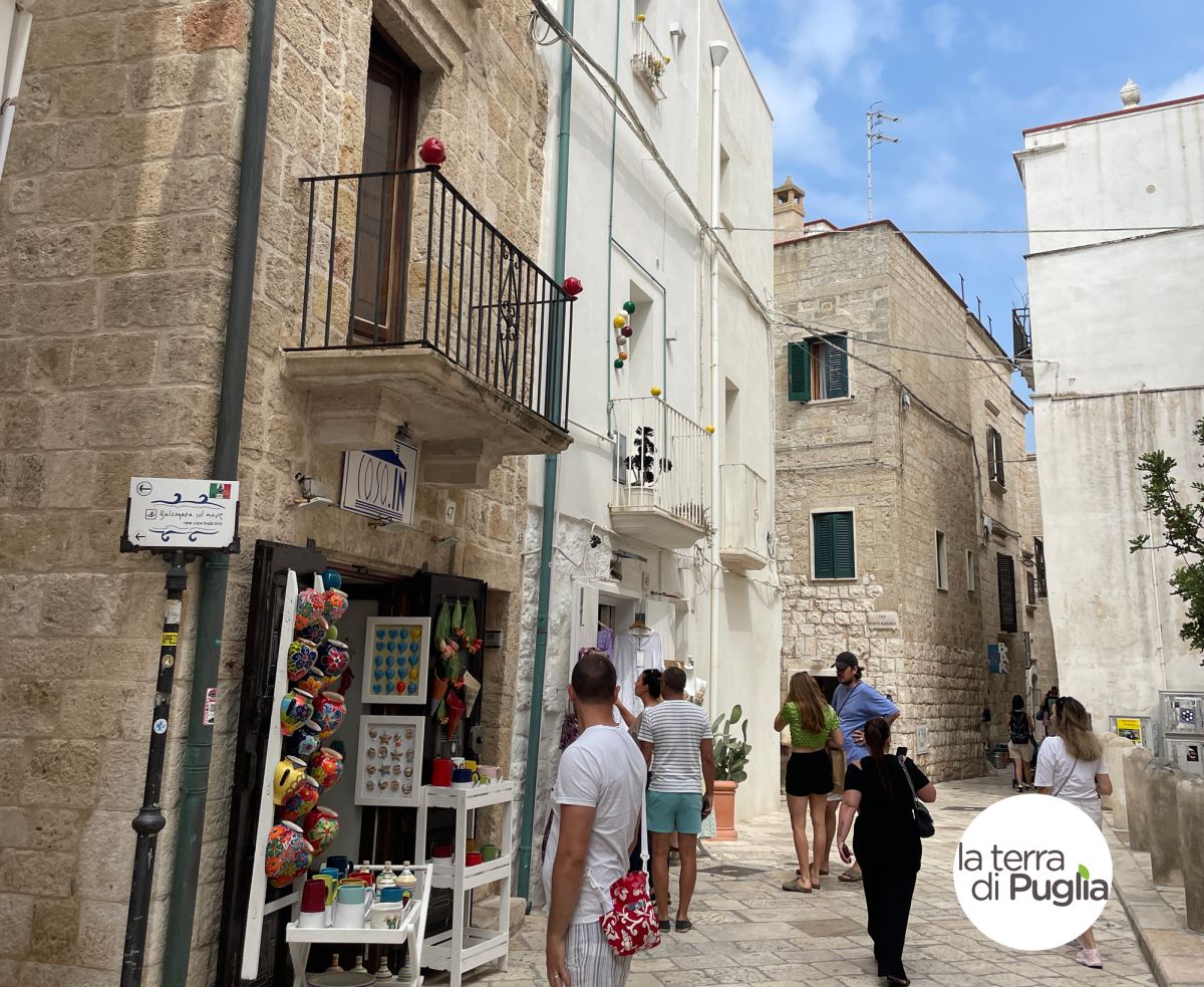 Die Gassen der Altstadt von Polignano a Mare