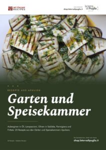 Titelseite des Rezeptbuchs Garten und Speisekammer Apuliens