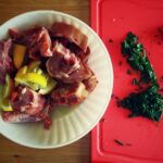 Lamm mit Kartoffeln